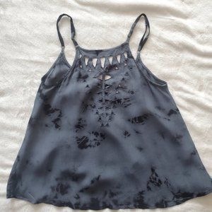 AMUSE HALTER  TOP BLUE